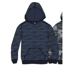 Champion Hoodie TCV Special Ultra Light Fall Fleece - dark blue Kids