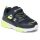 Champion Sneaker Wave Low Cut - black/yellow Boys