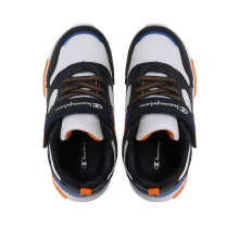 Champion Sneaker Wave Low Cut - white/black/orange Boys