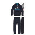 Champion Tracksuit (Jacket & Trousers made of Cotton) with New York Logo Navy Blue Kids