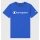 Champion Leisure T-shirt (Cotton) Crew with Logo Lettering 2023 Royal Blue Boys