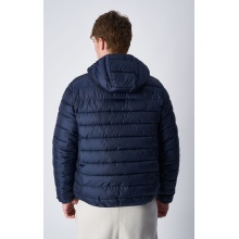 Champion Winter quilted jacket with hood (functional padding, lightweight, warm) navy blue Men