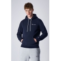 Champion Hoodie (Fleece-Hoodie) with Small Logo Print Dark Blue Men