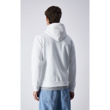 Champion Hoodie (Fleece-Hoodie) with Small Logo Print White Men