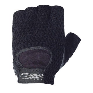 Chiba Fitness Gloves Athletic Black - 1 Pair