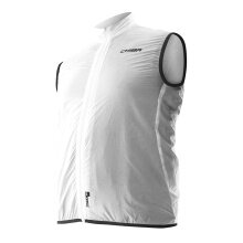 Chiba Bicycle Vest Windblocker (extremely light - 50 grams) white Men