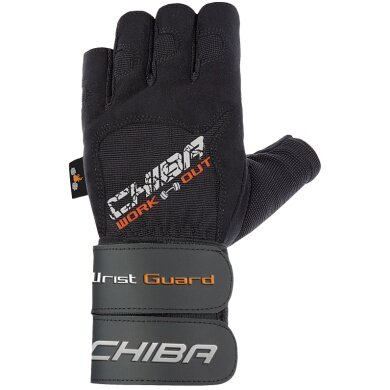 Chiba Fitness Gloves Wristguard II black