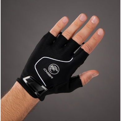 Chiba Bicycle Gloves Cool Air Black - 1 Pair