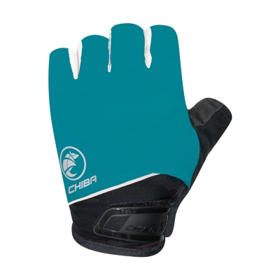 Chiba Bicycle Gloves BioXcell Lady/Women petrol - 1 Pair