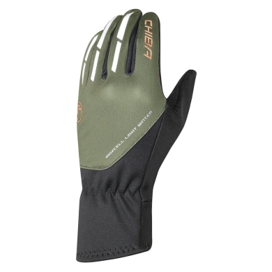 Chiba Winter Cycling Gloves BioXCell Light olive green - 1 Pair