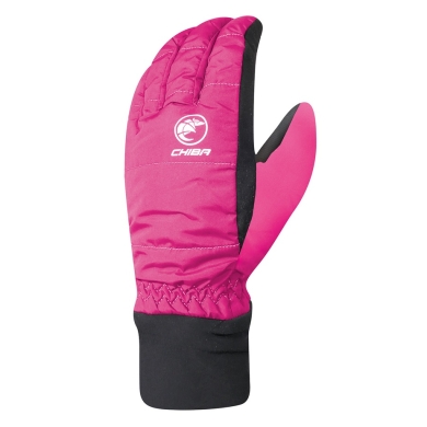 Chiba Winter Cycling Gloves City Liner (waterproof, windproof) pink children - 1 pair