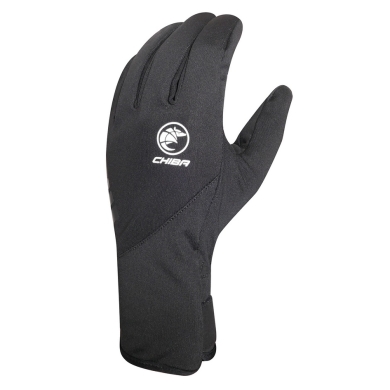 Chiba Winter Cycling Gloves Softshell Light black - 1 Pair