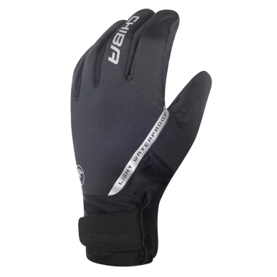 Chiba Winter Cycling Gloves Softshell Waterproof black - 1 Pair