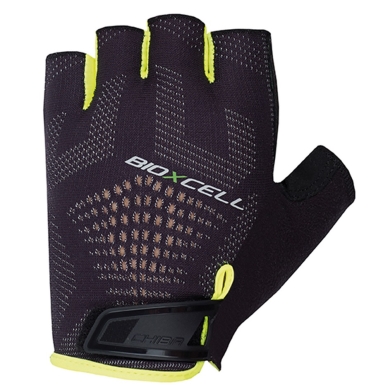 Chiba Bike Gloves BioXCell Super Fly black/neon yellow - 1 pair