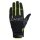 Chiba Climbing Gloves Via Ferrata Absolute (Puller Aid, made of Nappa Leather) black/neon yellow - 1 Pair