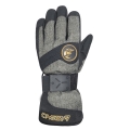 Chiba Winter Gloves Board (waterproof, windproof, breathable) olive green/gold - 1 pair