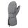 Chiba Winter Gloves Plus Mittens (waterproof, windproof) light grey - 1 pair