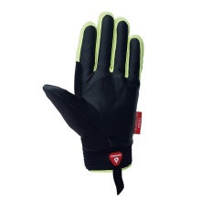 Chiba Winter Gloves Thermo X-Cross (waterproof, windproof, breathable) black/neon yellow - 1 pair