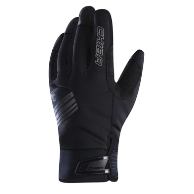 Chiba Winter Gloves Thermo X-Cross (waterproof, windproof, breathable) black/black- 1 pair