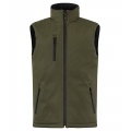 Clique Softshell Vest Padded Vest (clean cut, padded softshell vest) khaki/green Men