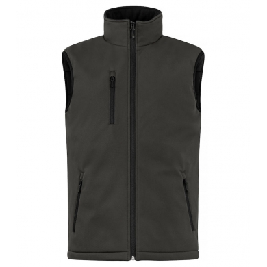 Clique Softshell Vest Padded Vest (cleanly cut, padded softshell vest) dark grey Men