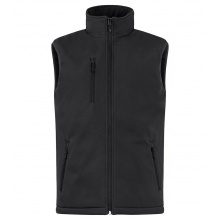 Clique Softshell Vest Padded Vest (cleanly cut, padded softshell vest) black Men