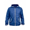 Clique Transition Jacket Hardy (modern Windbreaker with hood) blue Men