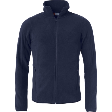 Clique Fleece Jacket Basic Polar - with stand-up collar - navy blue - Men