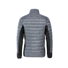 Clique Down Jacket Lemont (Softshell Panels, modern look) grey Men