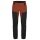 Clique Trekking-Hiking Trousers Kenai (wind and water repellent material) long black/orange Men