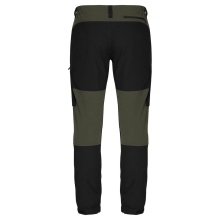 Clique Trekking-Hiking Trousers Kenai (wind and water repellent material) long green/black Men