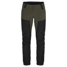 Clique Trekking-Hiking Trousers Kenai (wind and water repellent material) long green/black Men