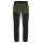 Clique Trekking-Hiking Trousers Kenai (wind and water repellent material) long green/black Men