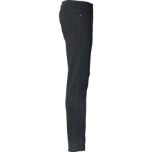 Clique Leisure Trousers (Cotton Twill) 5-Pocket Stretch Pant Black Men