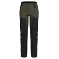 Clique Trekking-Hiking Trousers Kenai (wind and water repellent material) long green/black Women