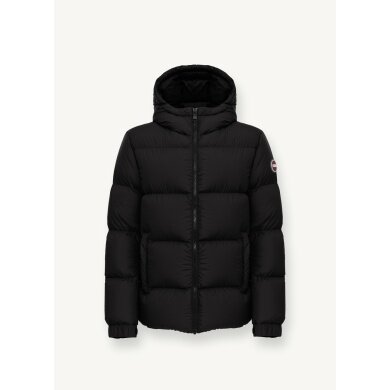 Colmar Down Winter Jacket Puffy with Fixed Hood (very warm) Black Men