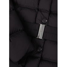 Colmar down coat with belt and fixed hood black women