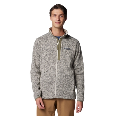 Columbia Fleece Jacket Sweater Weather Full Zip 2.0 (warm, soft material) grey men's