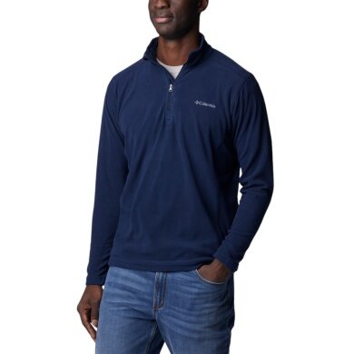 Columbia Fleece Pullover Klamath Range II Half Zip (light, comfortable) navy blue men's