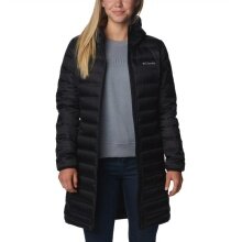 Columbia Down Coat Lake 22 Down Long Hooded (water-repellent, warm) black Women