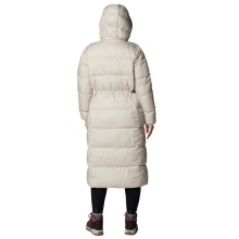 Columbia Winter Down Coat Puffect Long Jacket (Thermarator Insulation, water-repellent) beige/stone grey ladies