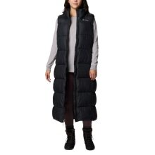 Columbia Winter Down Gilet Puffect Long Vest (Thermarator Insulation, Omni-Shield) black ladies