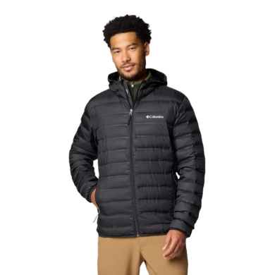 Columbia Down Padded Jacket Lake 22 II Down Hooded (Omni-Shield, water-repellent) black men's