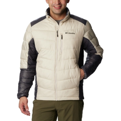 Columbia Down Jacket Labyrinth Loop (Quilted Jacket, Omni-Heat Infinity) beige/stone grey Men