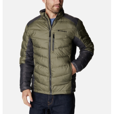 Columbia Down Jacket Labyrinth Loop (Quilted Jacket, Omni-Heat Infinity) Khaki Green Men