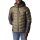 Columbia Winter Down Jacket Labyrinth Loop with Hood (Omni-Heat Infinity, synthetic down) khaki green Men