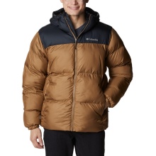 Columbia Winter Jacket Puffect with Hood (Thermarator Insulation, waterproof) brown/black Men