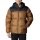 Columbia Winter Jacket Puffect with Hood (Thermarator Insulation, waterproof) brown/black Men