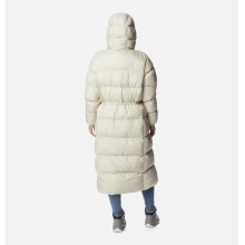 Columbia Winter Down Coat Puffect Long Jacket (Thermarator Insulation, water-repellent) beige/white Women