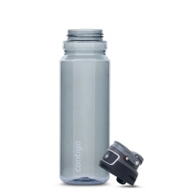 Contigo Water Bottle Free Flow Tritan Autoseal (leak-proof) 1000ml charcoal grey - 1 bottle